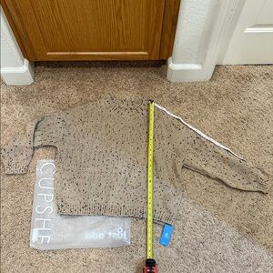 Cupshe Women's Multicolor Speckled Sweater